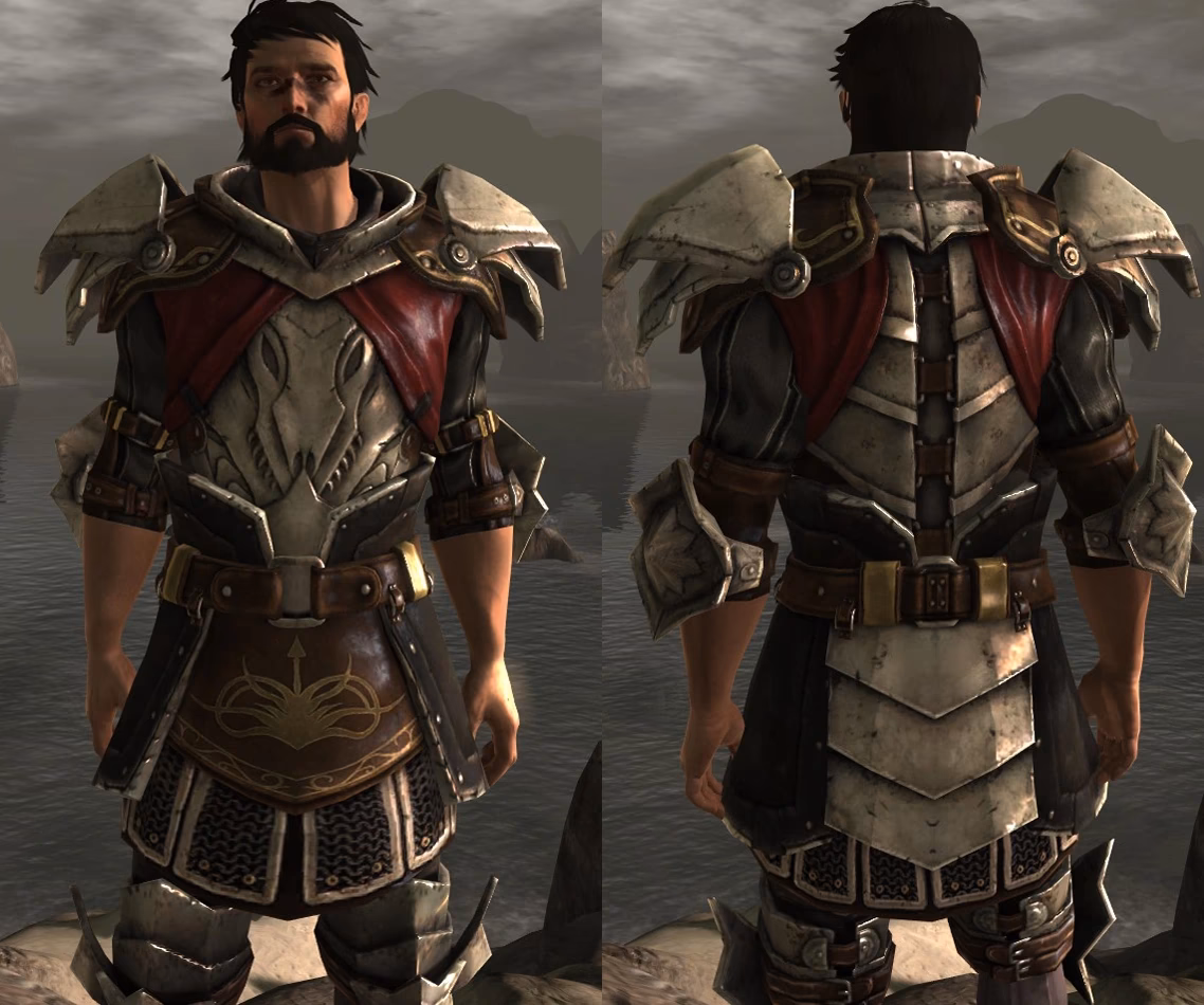 What is heavy plate armor in Dragon Age Origins?