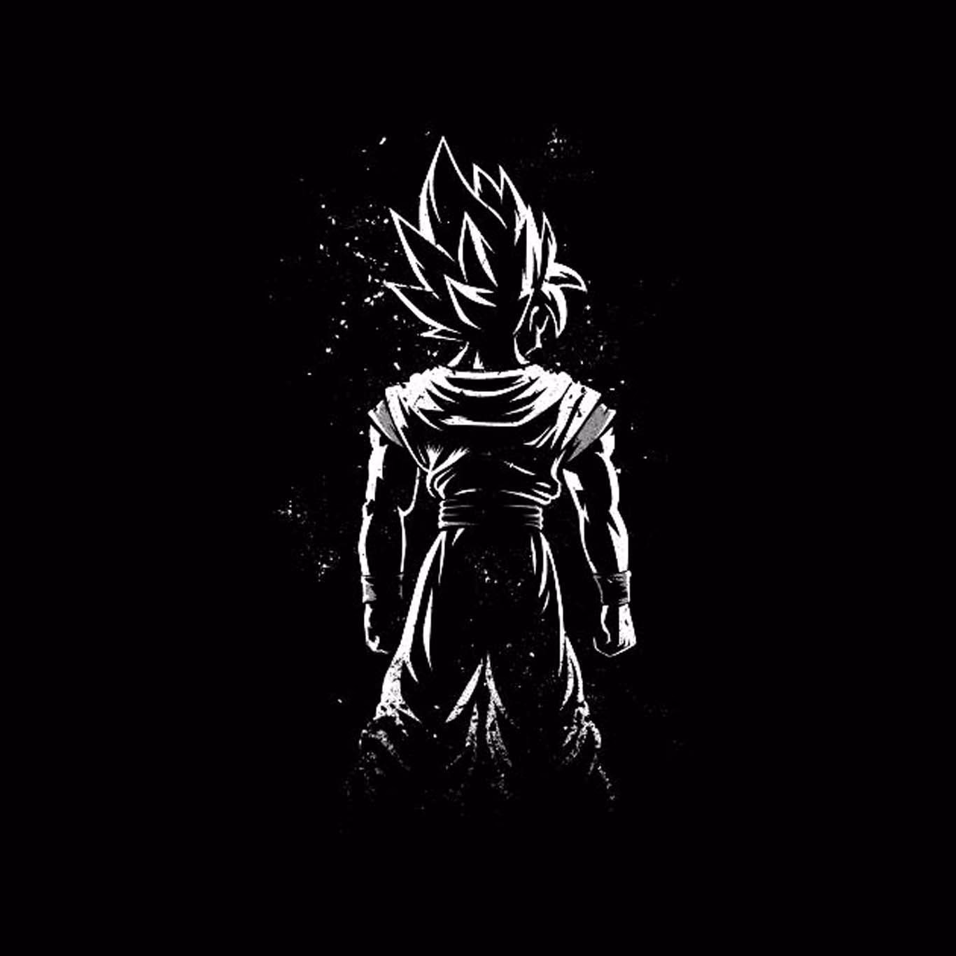 What size is Dragon Ball FighterZ Goku Black wallpaper?