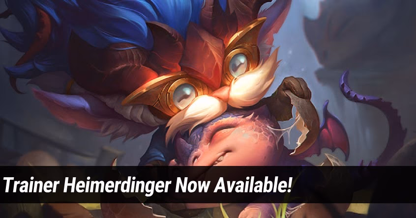 Does Heimerdinger have a splashart?