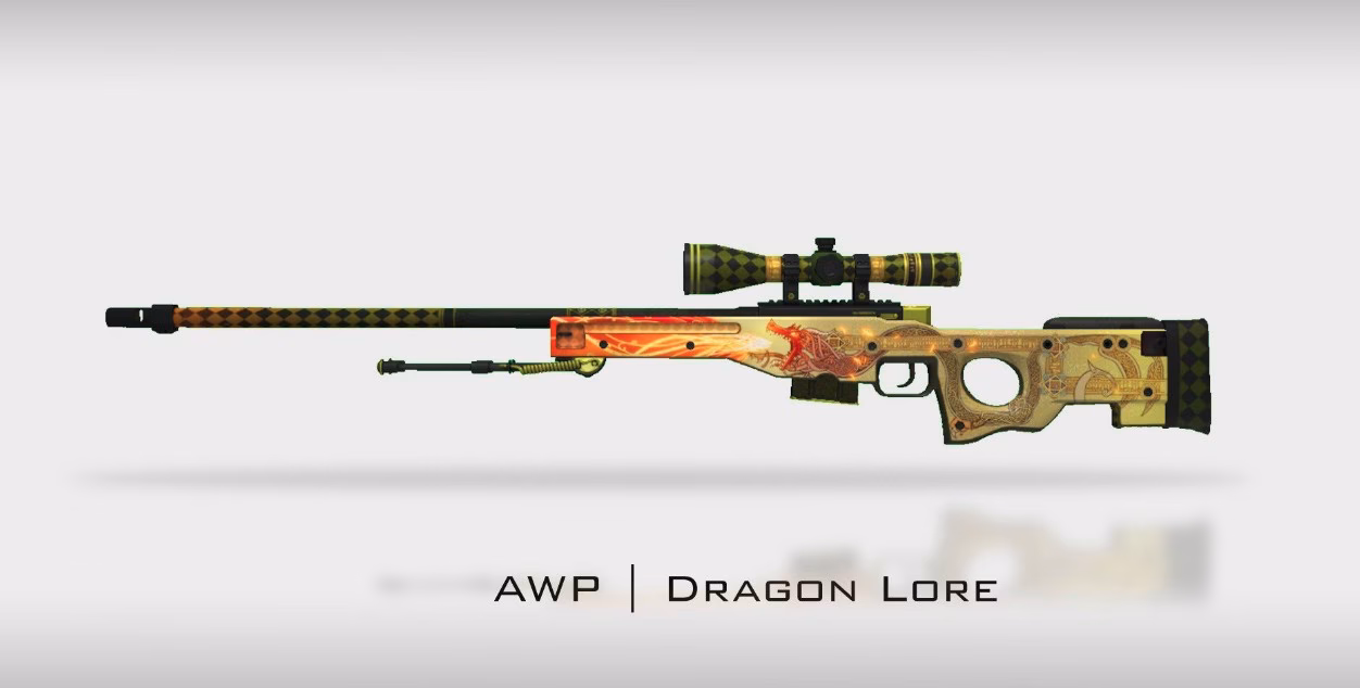 Is a Dragon Lore skin rare?