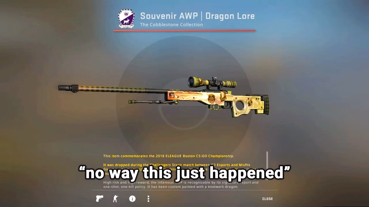 Is there a stattrak Dragon Lore AWP?