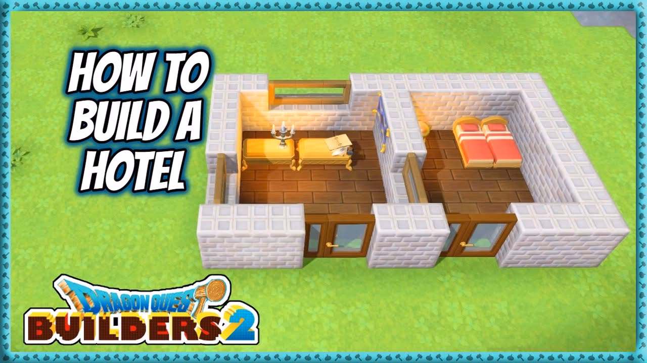 How to build a restaurant in Dragon Quest Builders 2?