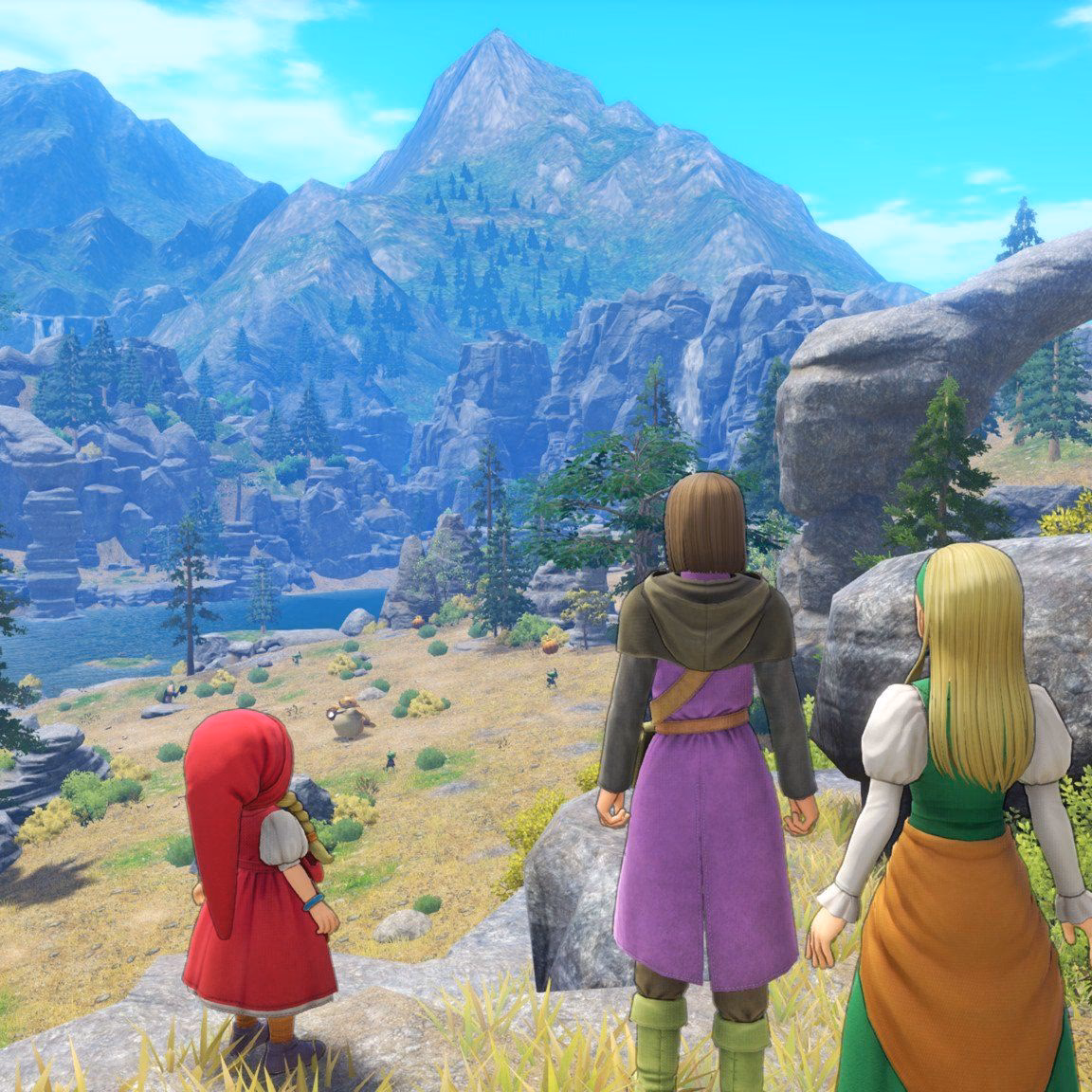 Does Dragon Quest XI have a 2D version?