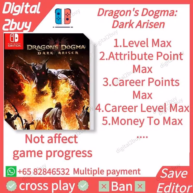 How to rewrite Dragon's Dogma Dark Arizon save data?
