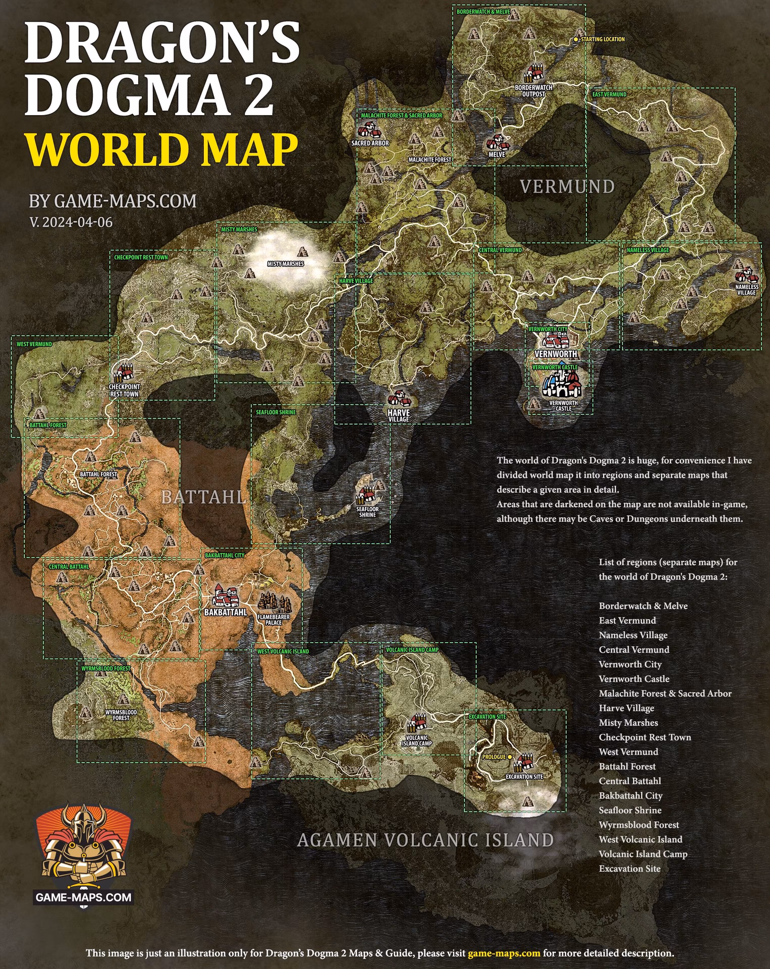 Where is the world in Dragon's Dogma 2?