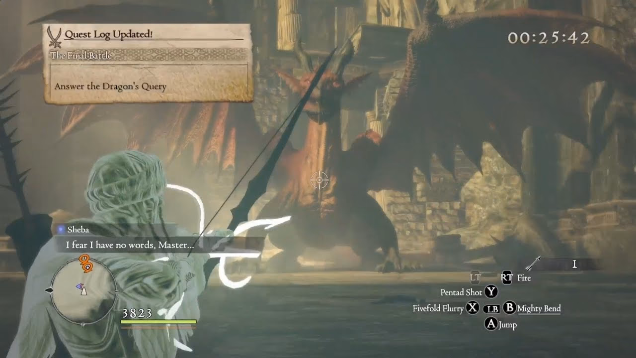 How long did Dragon's dogma speedrun last in 2023?