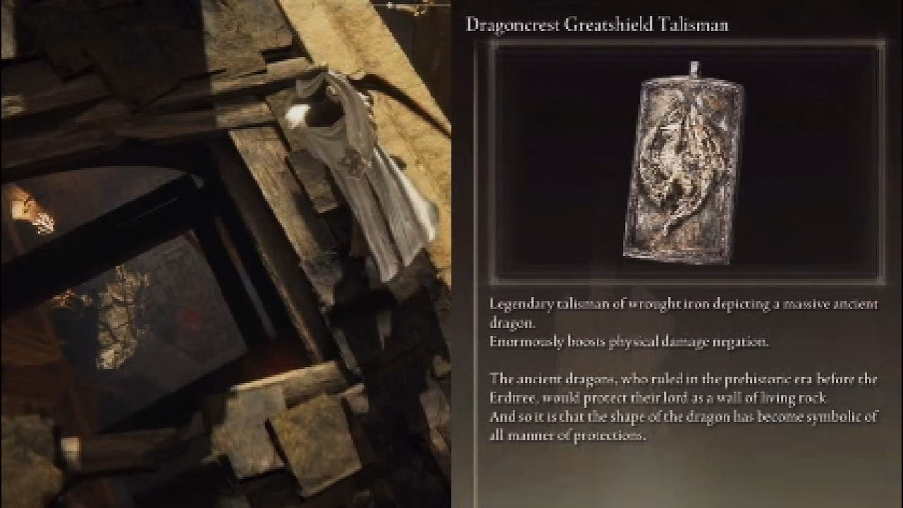 Does Elden Ring have a greatshield Talisman?