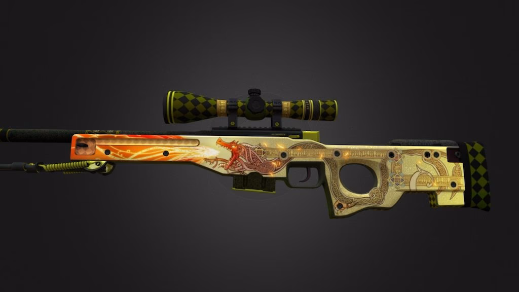 How many Dragon lores does AWP have?