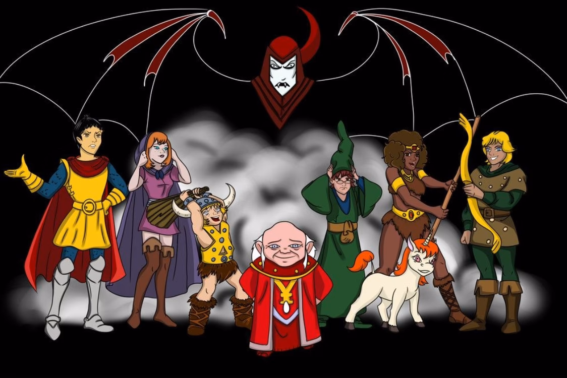 Who were the original Dungeons & Dragons characters?