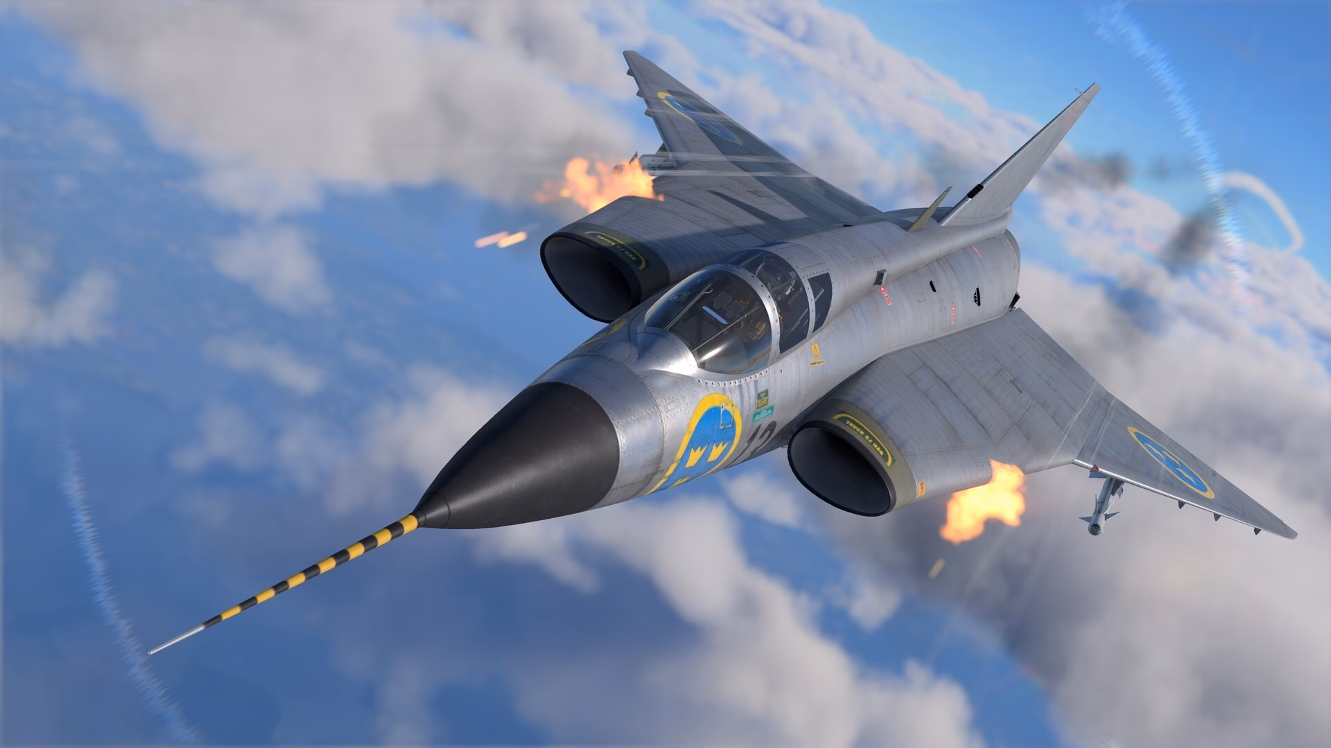 How many Draken fighters were made?