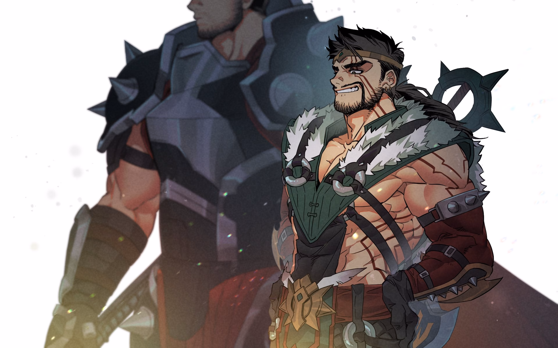 Does Draven throw axes?