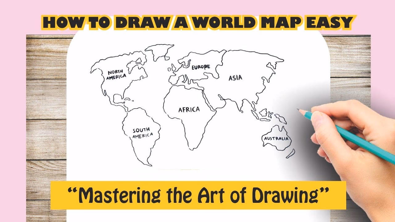 What is the simplest way to share drawings on maps?