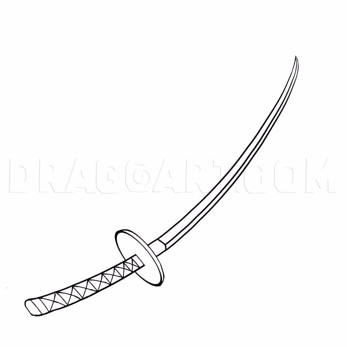 How to draw a sword?