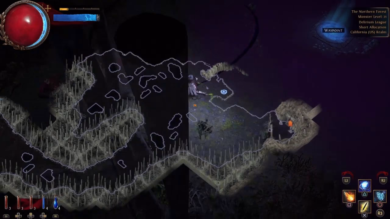 Where is the Dread thicket now?