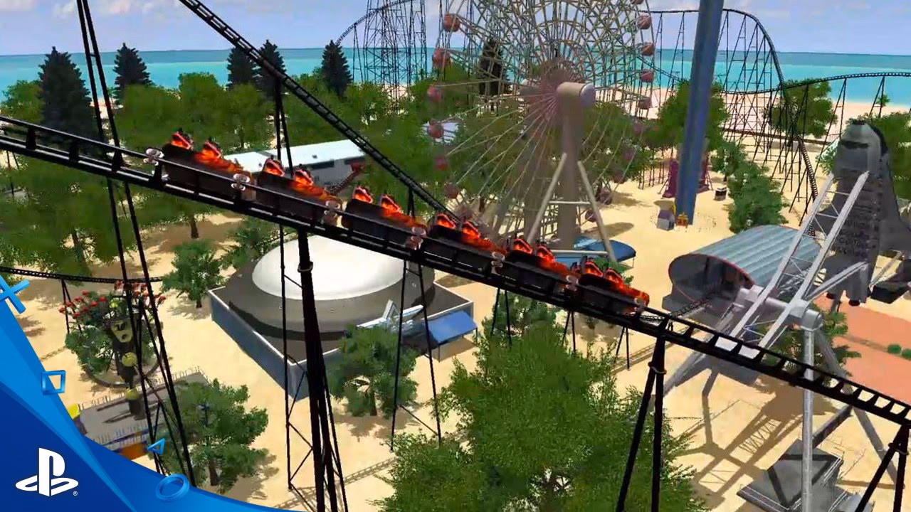 What is a virtual reality roller coaster?