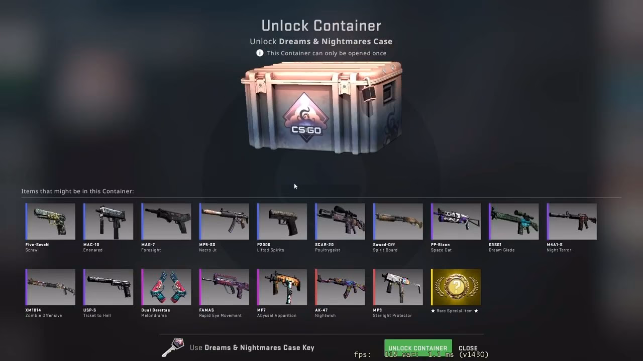 What are dreams & nightmares case collections?
