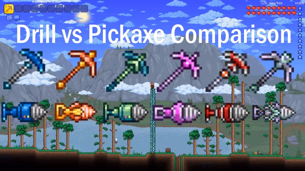 Do you need a pickaxe in terraria?