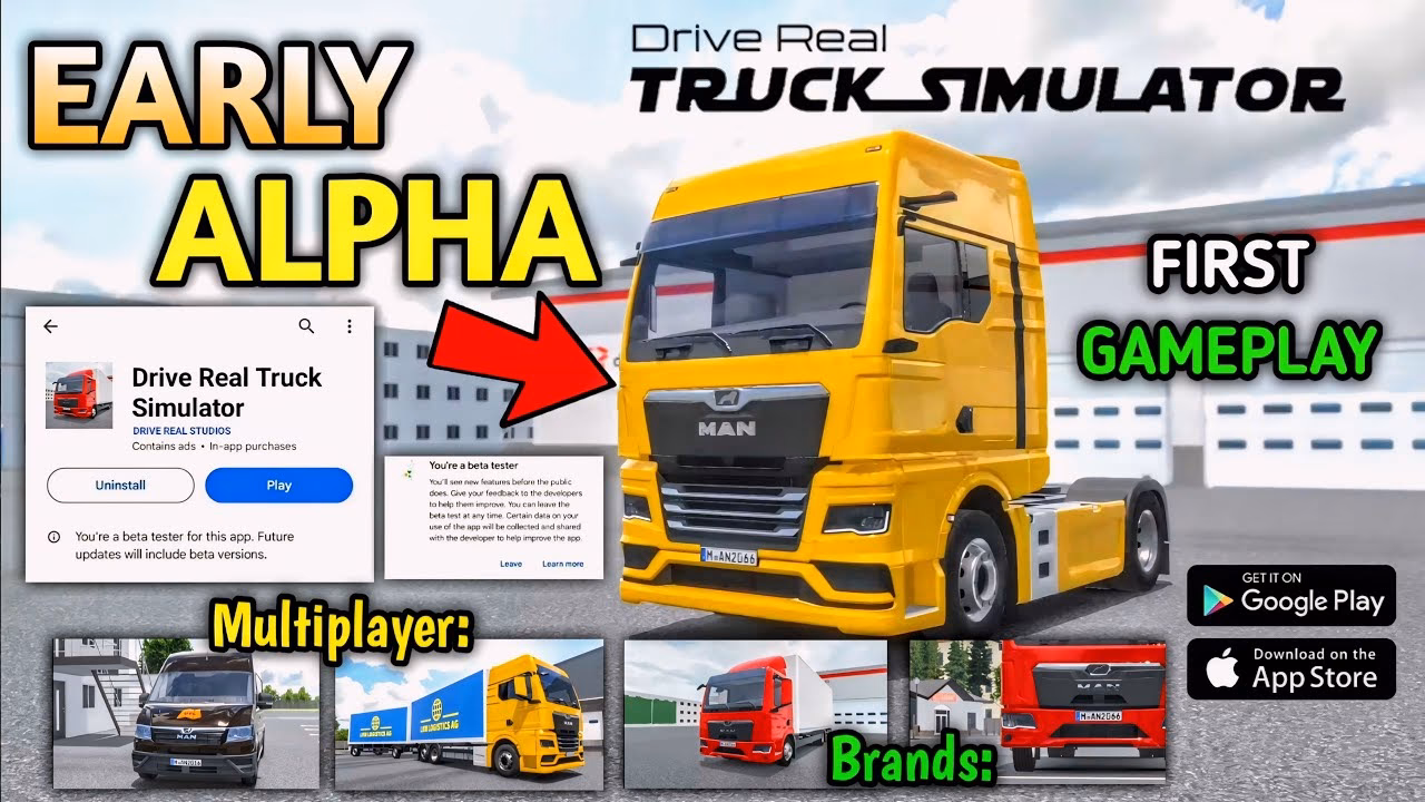 How many times has drive real Truck Simulator been downloaded?