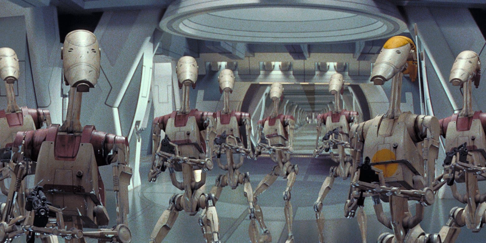 When did the battle droid come out?