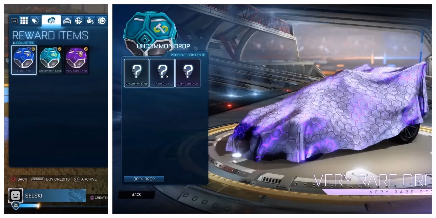 How do Rocket League Drop crates work?