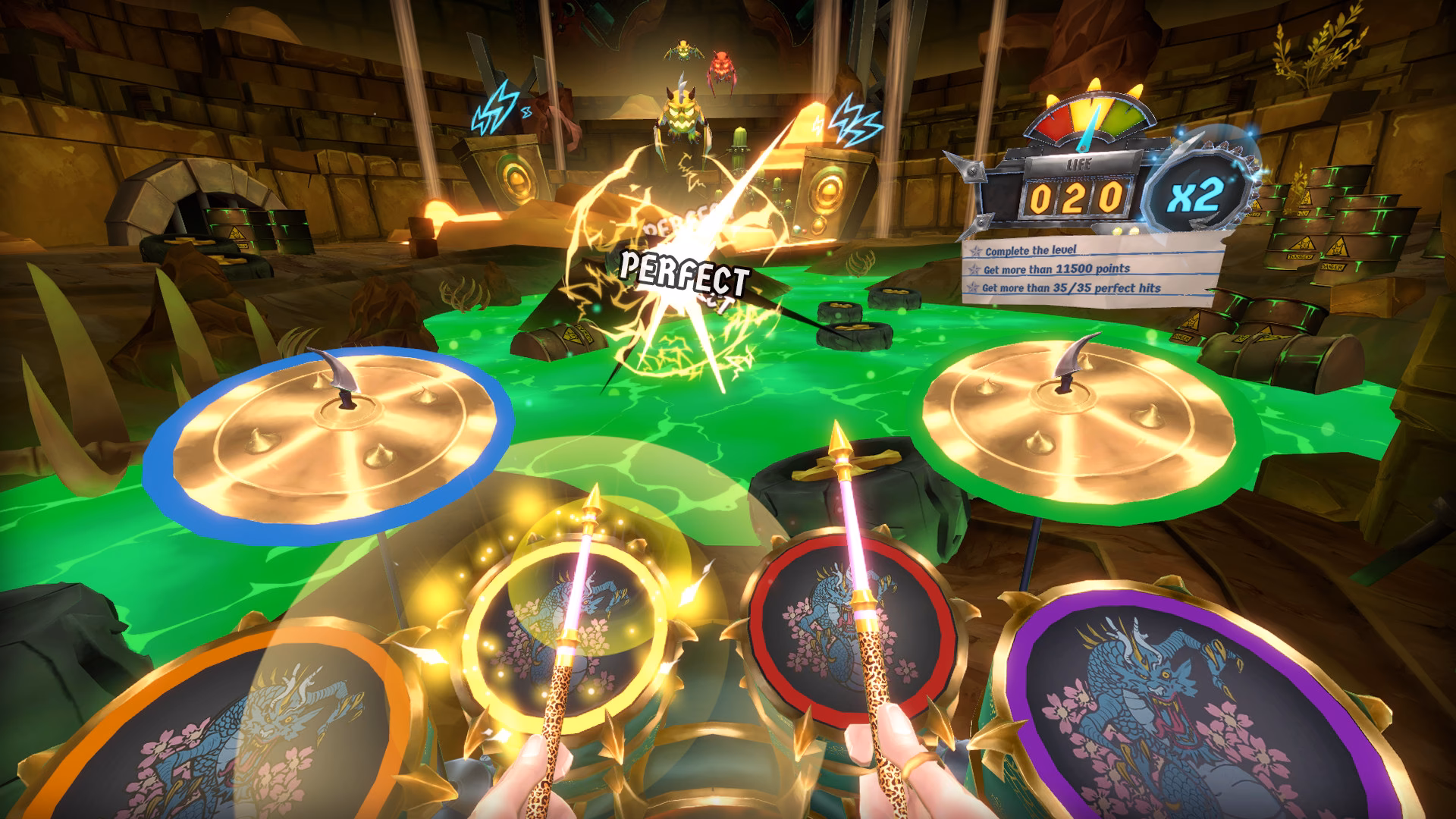 What are the characteristics of a real rock game?