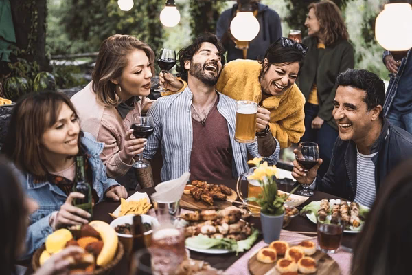 What happens if a friend gets drunk?