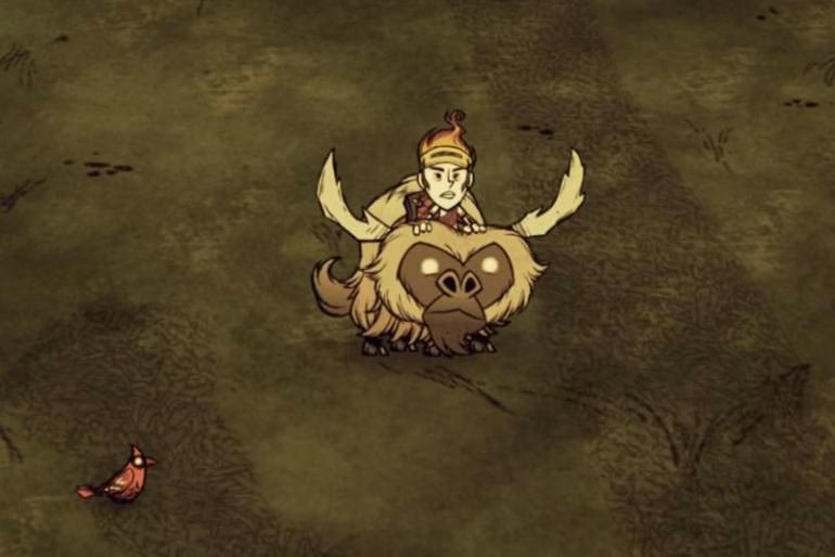 How do beefalo emotes work in DST?