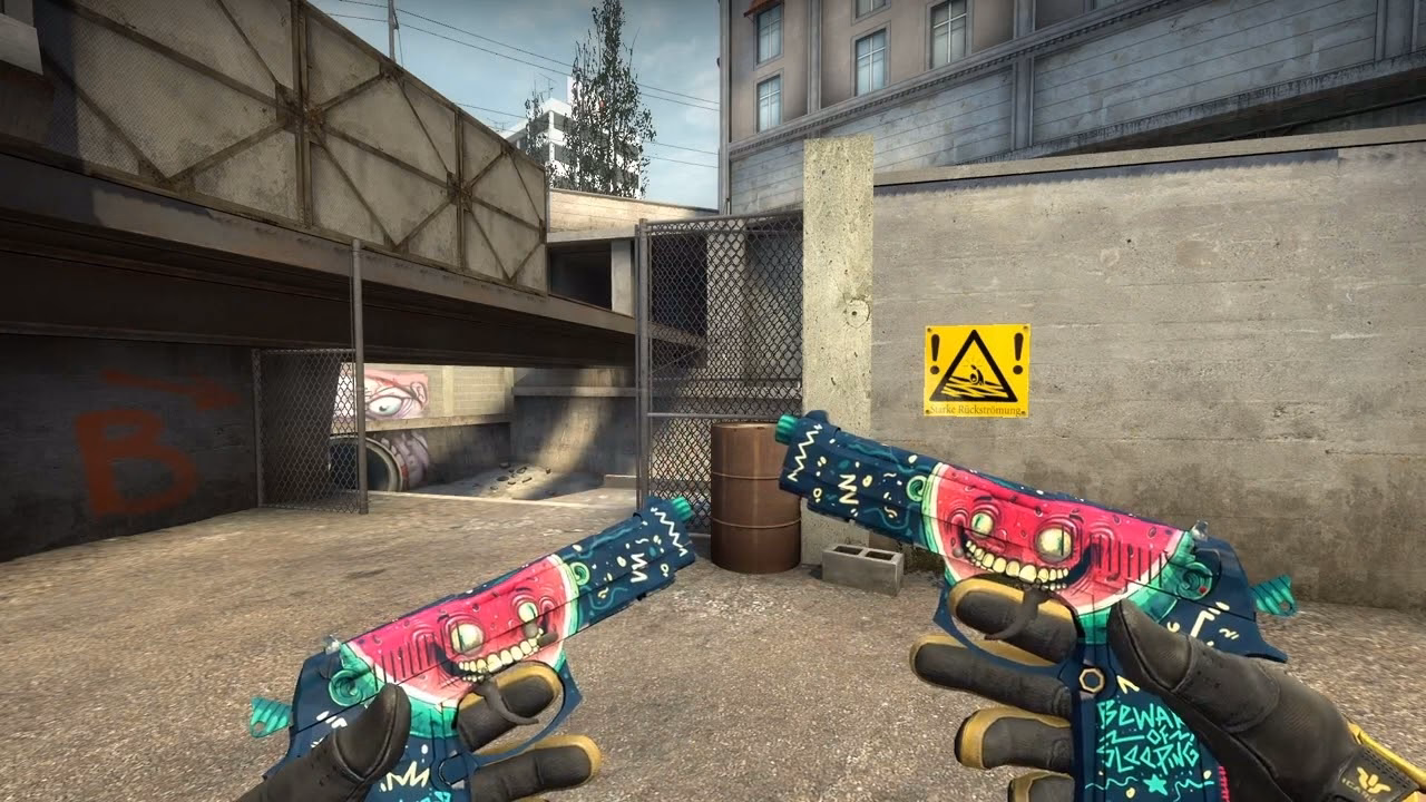 Is the dual Berettas melondrama a rarity?