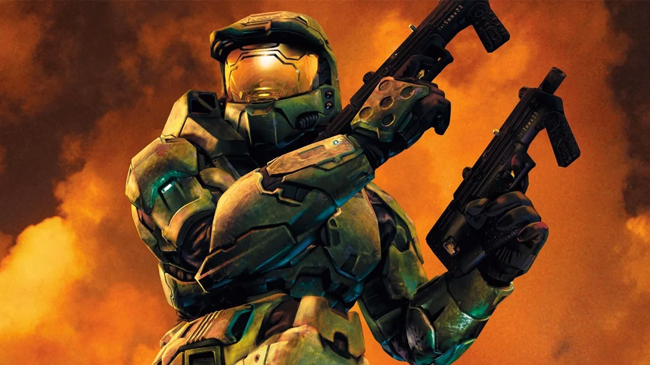 Which Halo games have dual-wielding enemies?