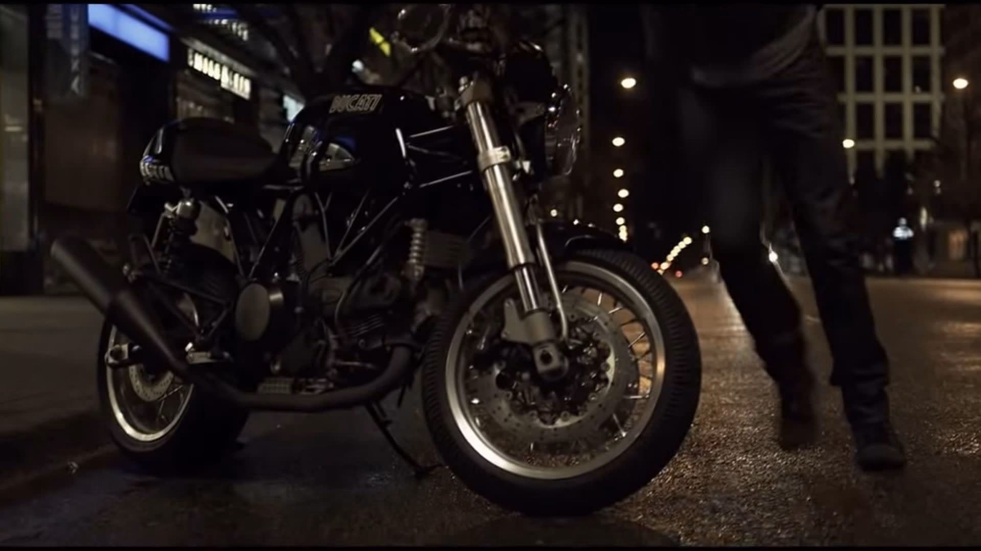 Was the Ducati Sport 1000 Biposto used in Tron Legacy?