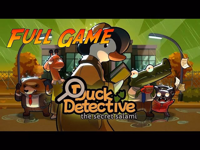 Who is the janitor in duck detective?