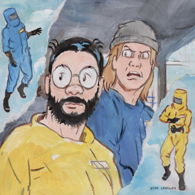 What does the man in hazmat suit Mean?