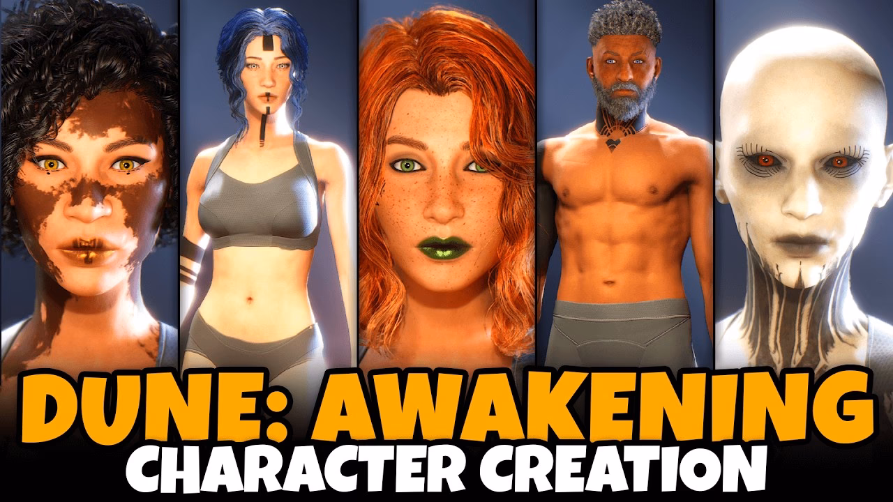 What are the dune Awakening character creation choices?
