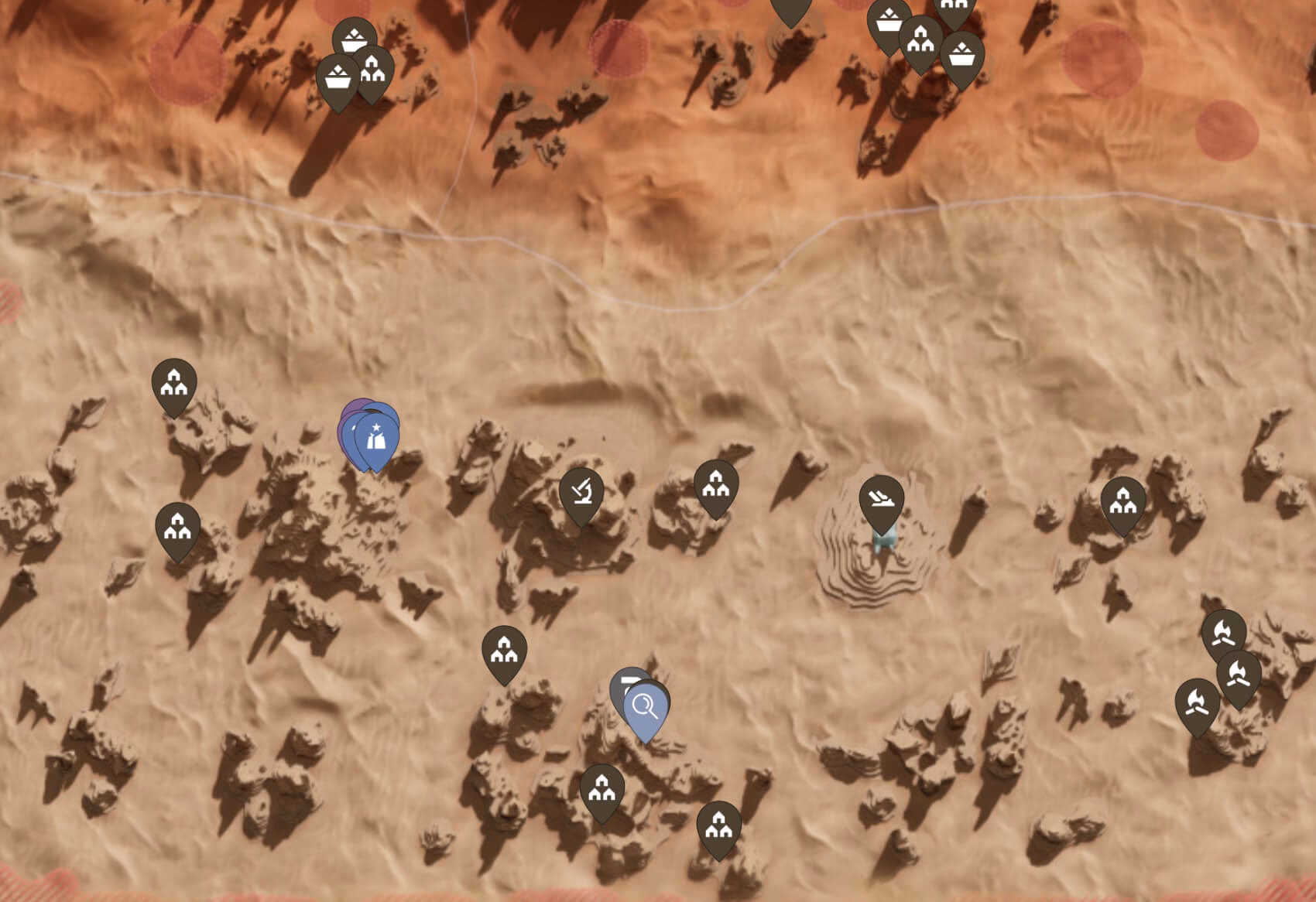 What is the dune Awakening map?