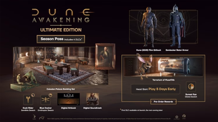 Does Dune Awakening come with a base game?