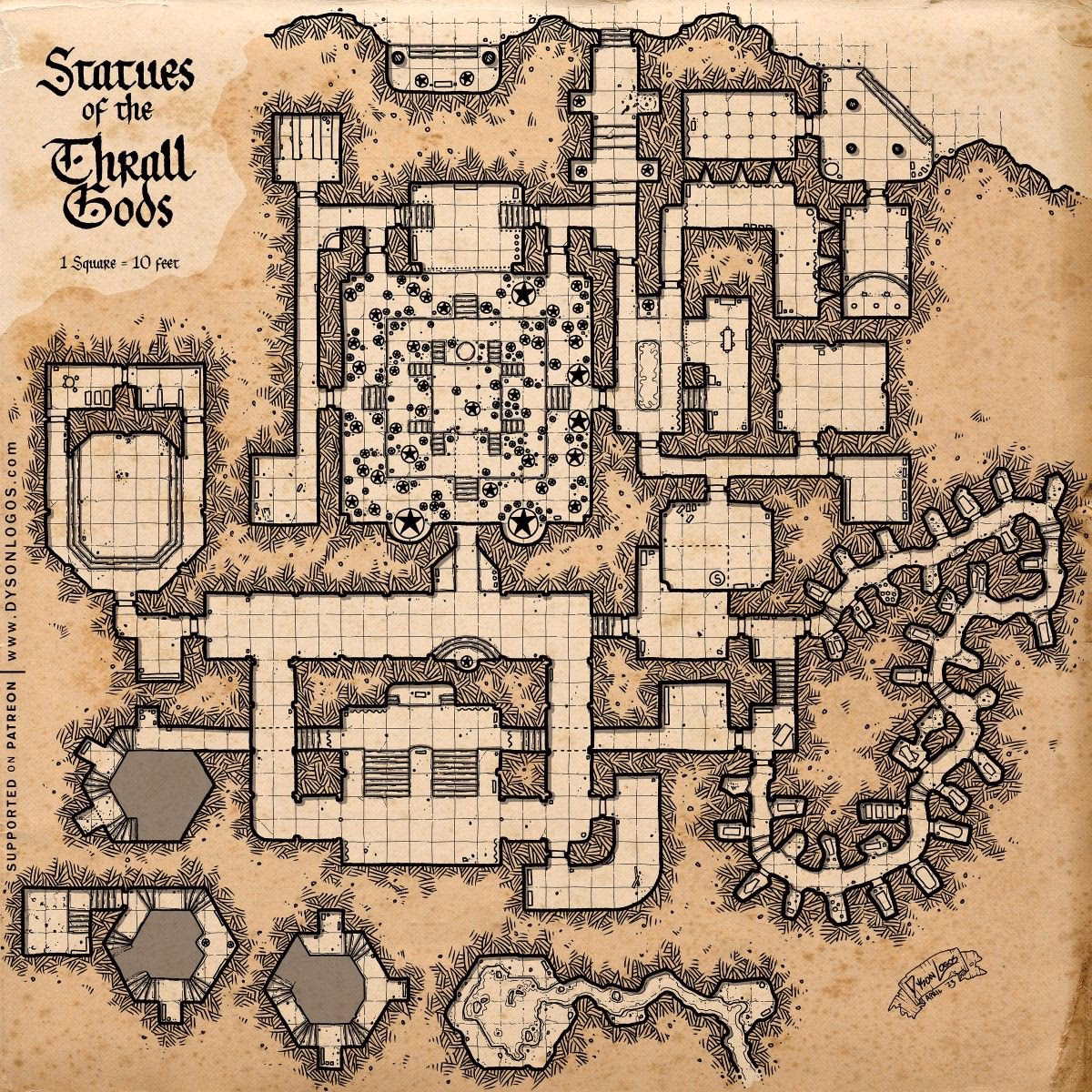 How do you find Dungeons?