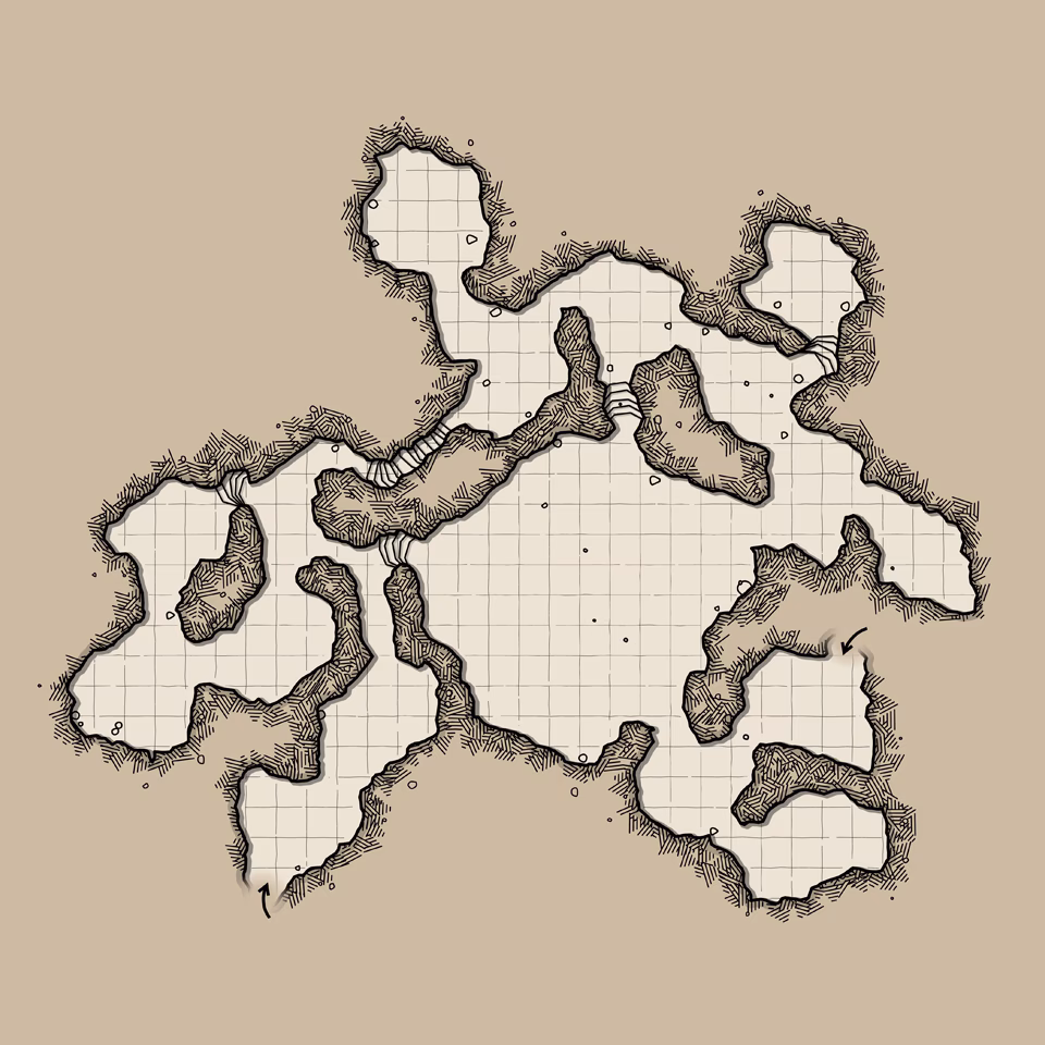 How do I create a random dungeon map?