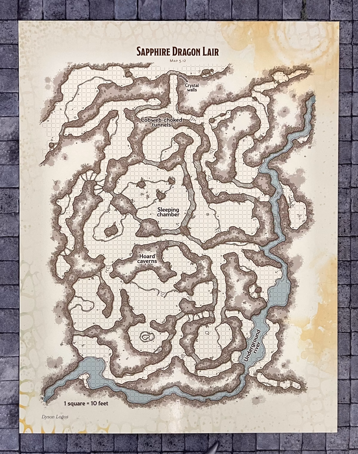 Can I download a VTT file for a cave & dungeon map?