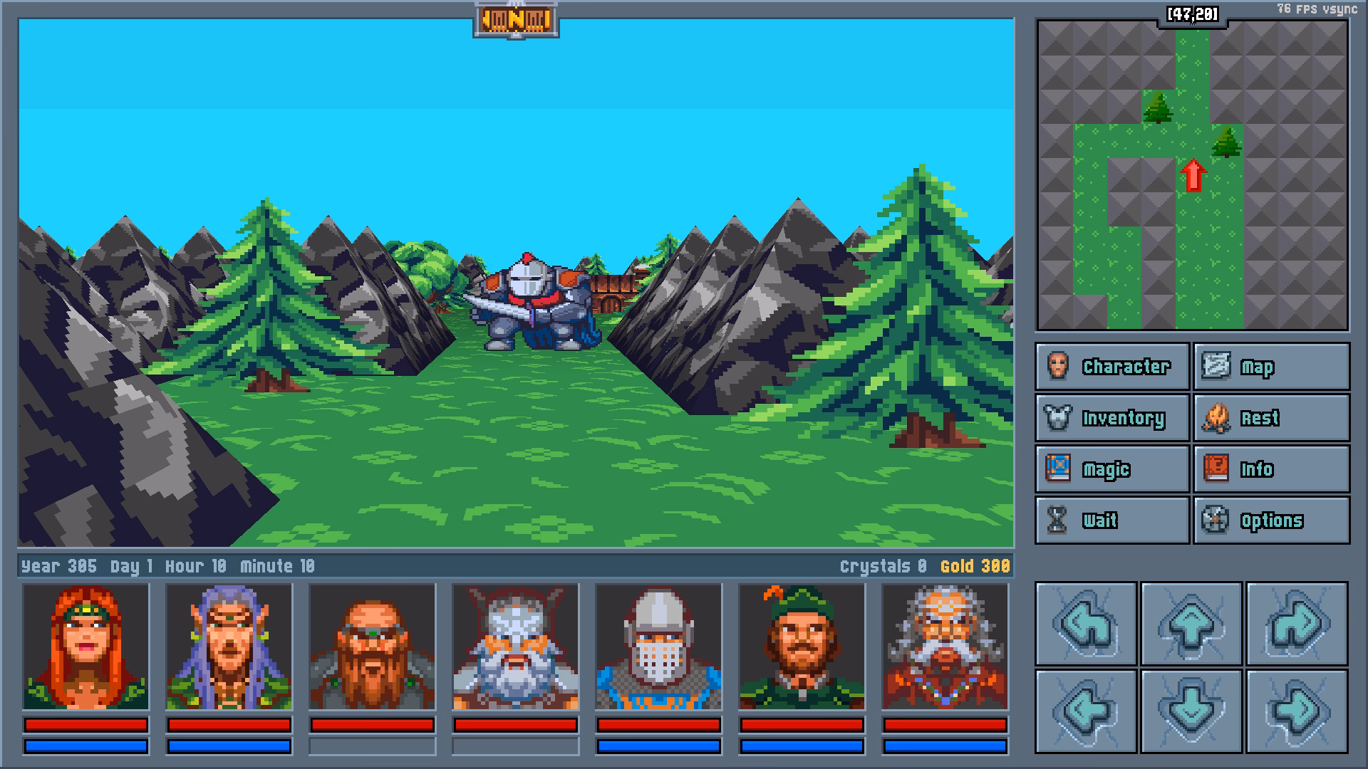 What is a dungeon crawler game?