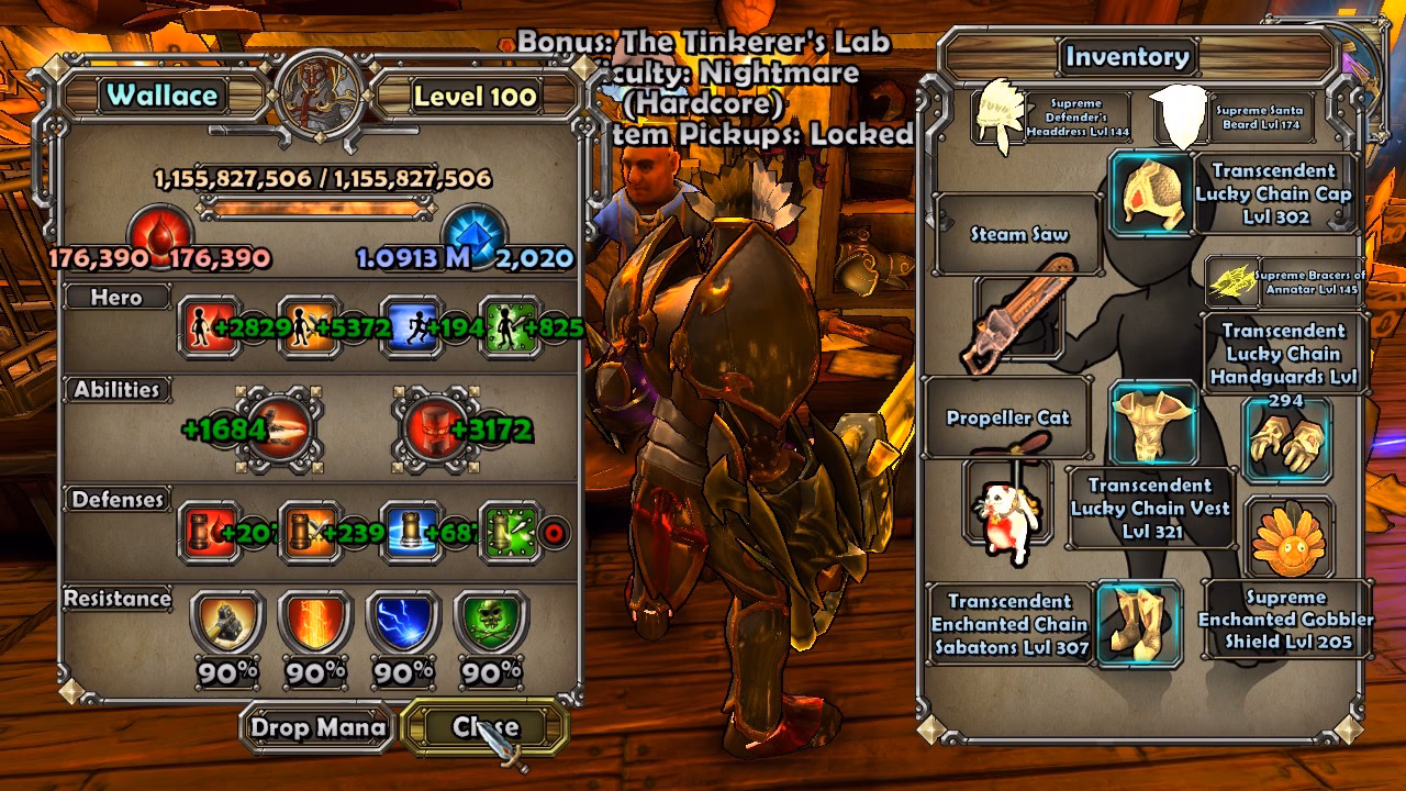 What is the best hero for late-game Dungeons?