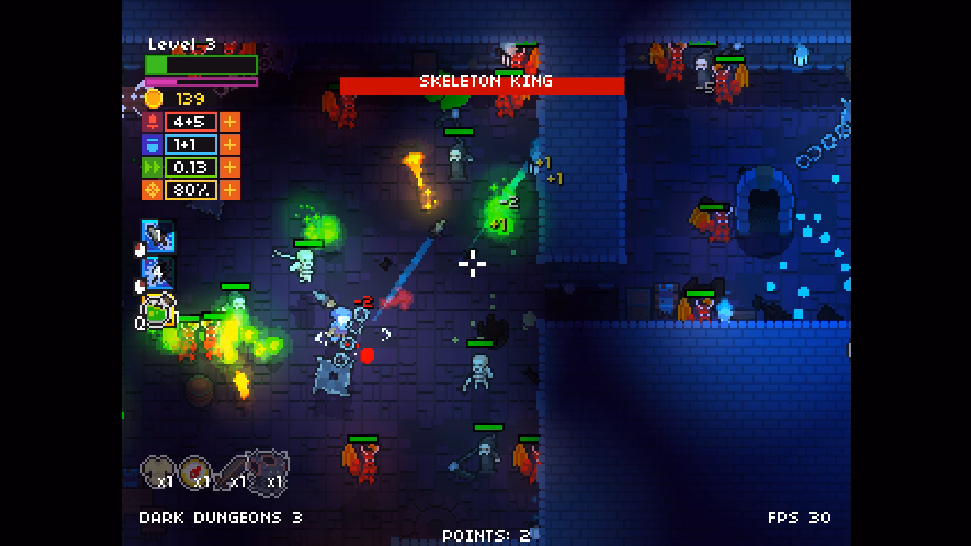 How much RAM does Dungeon Souls have?