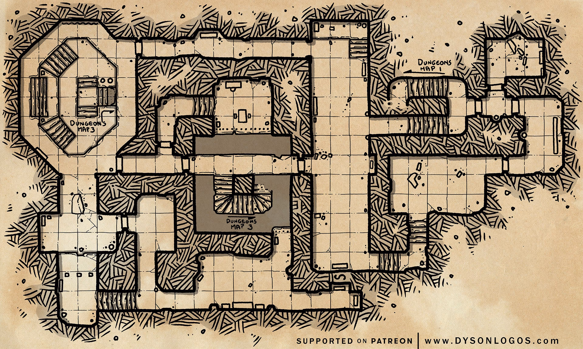 Does a dungeon map count as a ticket?