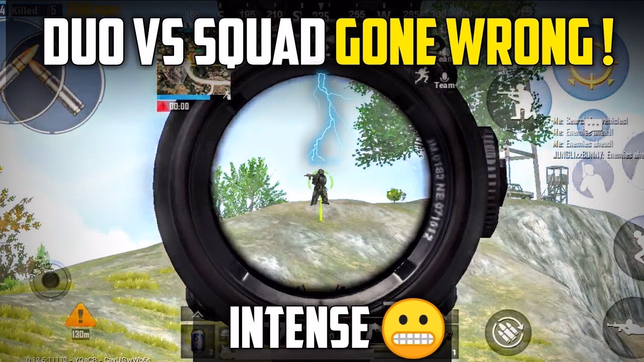 Does PUBG Mobile have a squad?