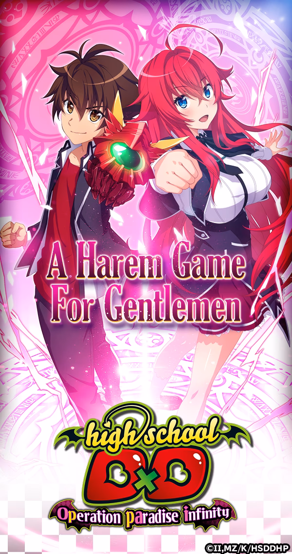 Is high School DxD Operation Paradise Infinity open for pre-registration?