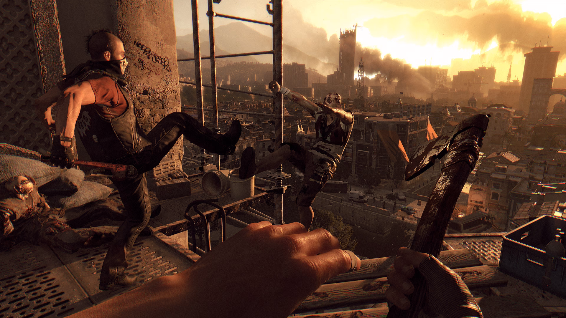 ¿Cómo se puede explorar una ciudad en Dying Light?