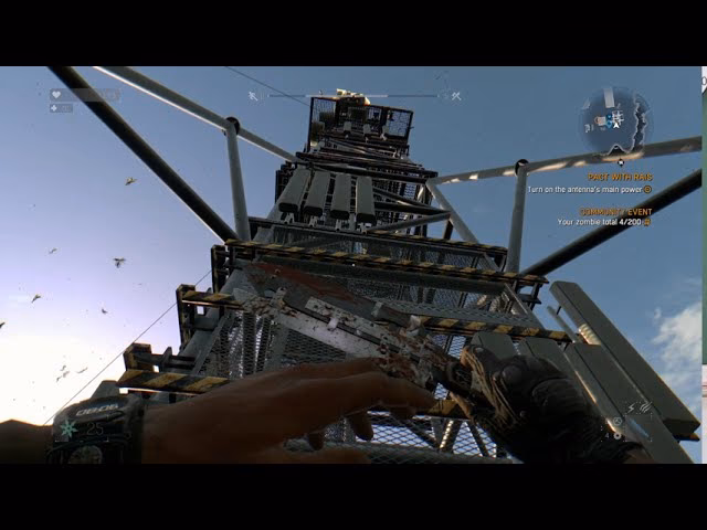 How do you get Karim to turn on the antenna?