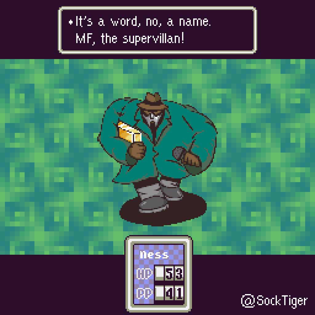 Where can I find a game asset tagged EarthBound?