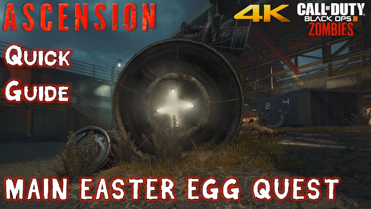 How do you play a musical easter egg in zombie map Ascension?