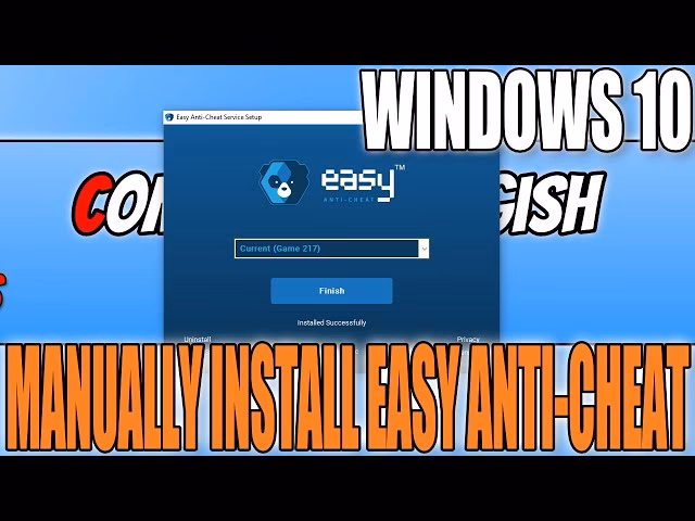 How do I install easy anti-cheat (EAC)?