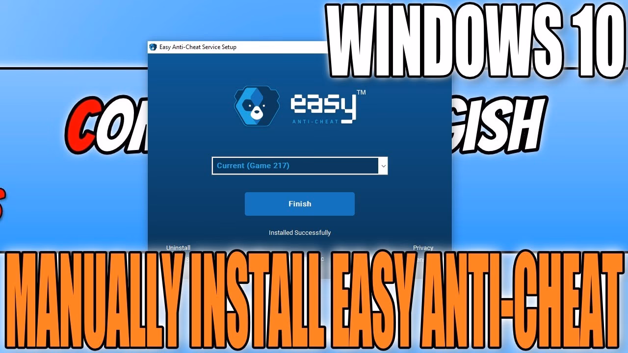 How do I install EasyAntiCheat for Fortnite?
